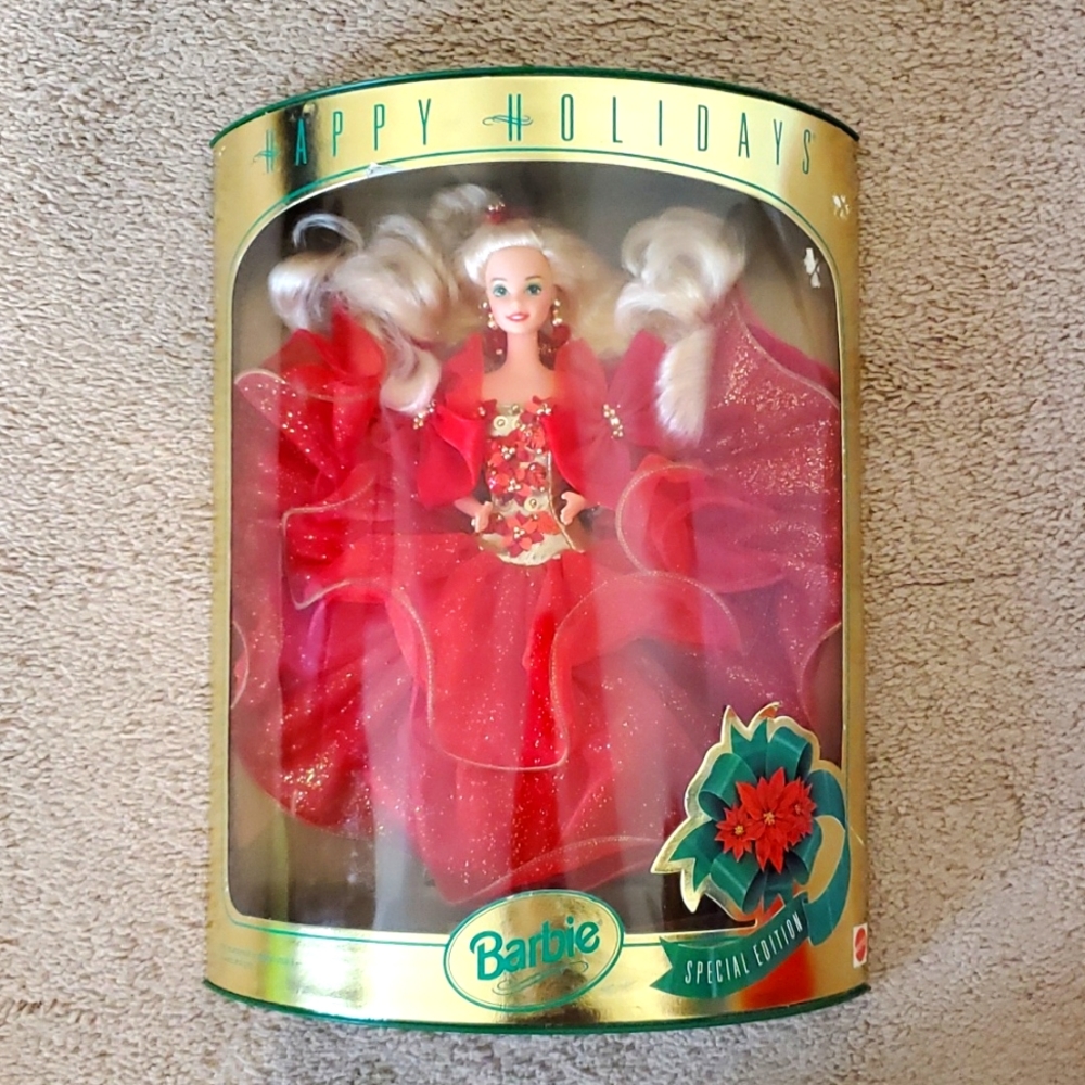 1993 Happy Holidays barbie collectors item